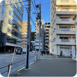 ⑤交差点(T字)の写真